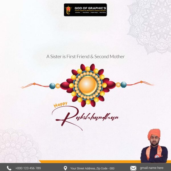 Free Raksha Bandhan Banner PSD