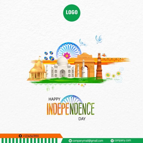 Festive Independence Day Social Media PSD Pack