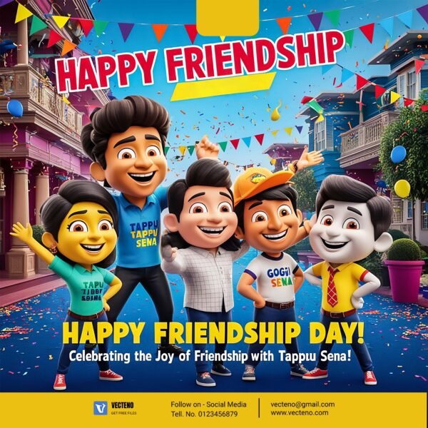 Friendship Day Social Media Post PSD