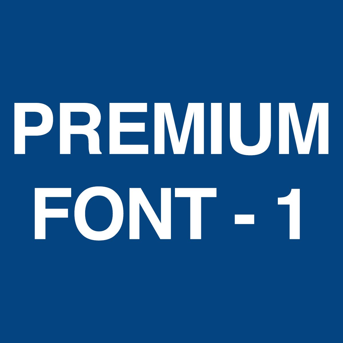 Premium Font Pack 1 Premium Font